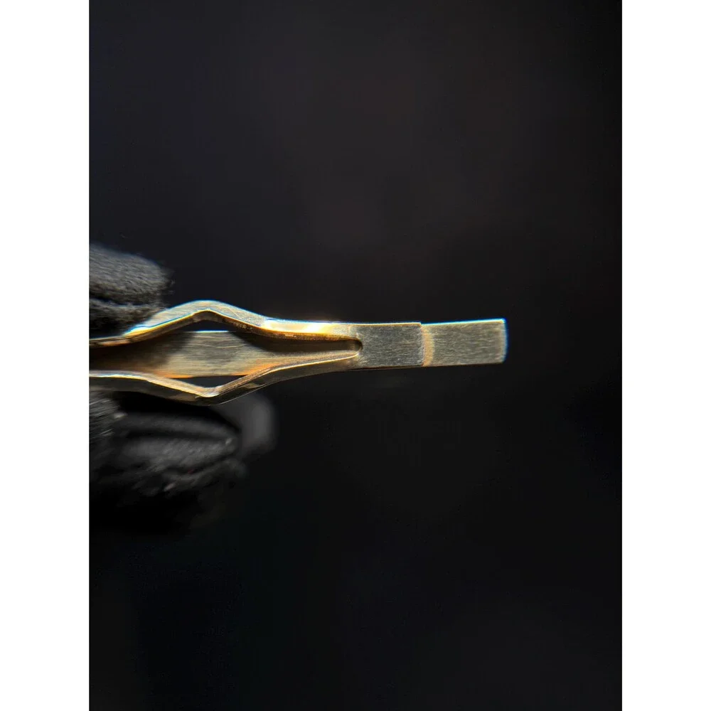 Vintage Anson 1/20 12K Gold Filled Engraved Tie Clip Mid Century